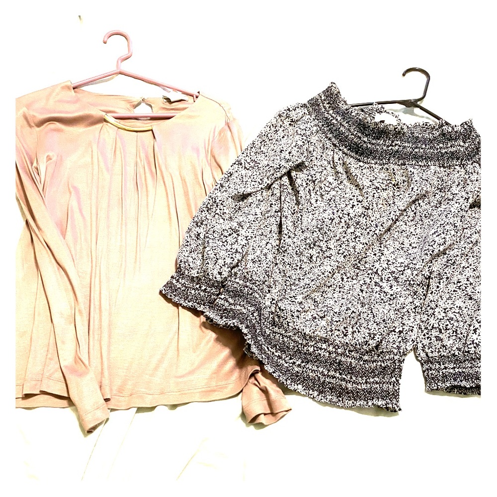 2 shirt Mauve bundle.